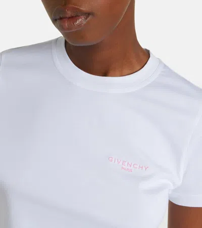 Givenchy Cotton Jersey T-shirt In White
