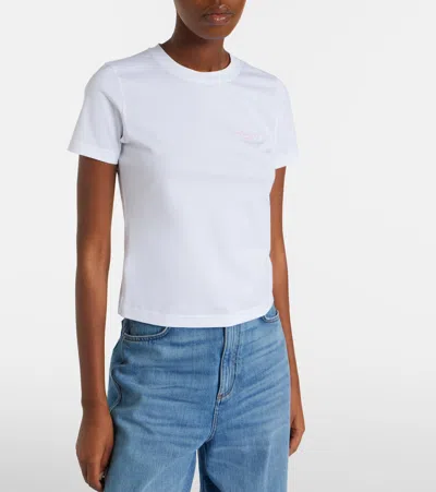 Givenchy Cotton Jersey T-shirt In White