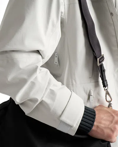 Prada Technical Fabric Jacket In White