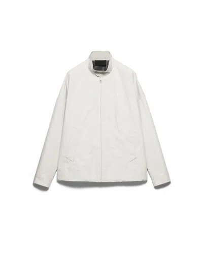 Prada Technical Fabric Jacket In White