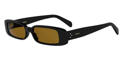 Celine Full Frame Sunglasses In Red