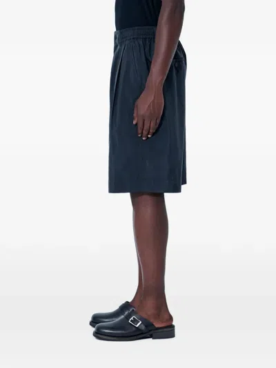 Ssstein Pleated Elasticated-waistband Shorts In Multi
