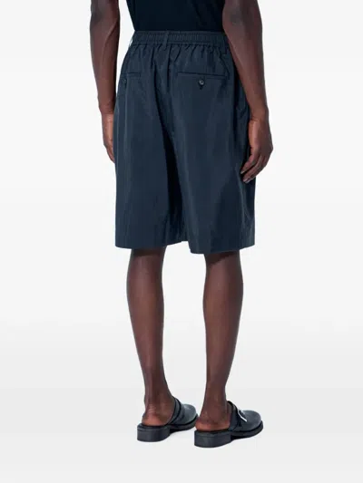Ssstein Pleated Elasticated-waistband Shorts In Multi