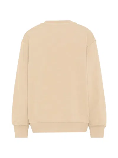 Msgm Logo-print Sweater In Neutral