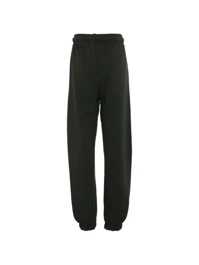 Msgm Logo-print Track Pants In Black