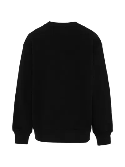 Msgm Logo-print Sweater In Black