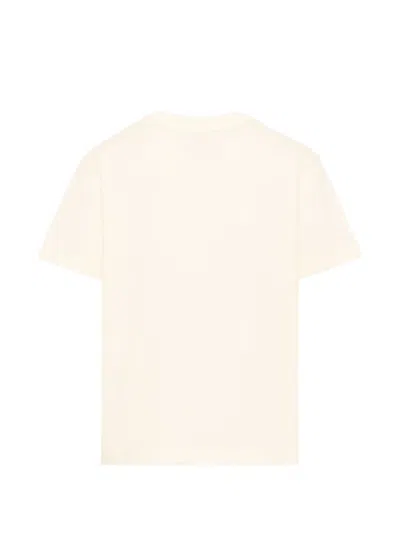 Msgm Logo-print Short-sleeve T-shirt In Neutral