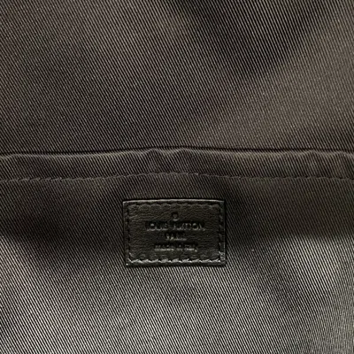 Pre-owned Louis Vuitton Black Brown Backpack () In Multi