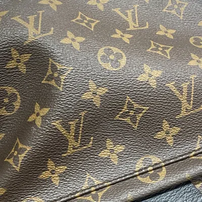 Pre-owned Louis Vuitton Black Brown Backpack () In Multi