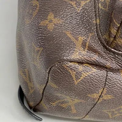 Pre-owned Louis Vuitton Black Brown Backpack () In Multi