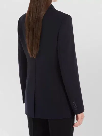 Max Mara Tailored Jacket Linz Notched Lapels Buttons In Multi