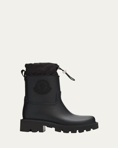 Moncler Kickstream Drawstring Rain Boots In Multi