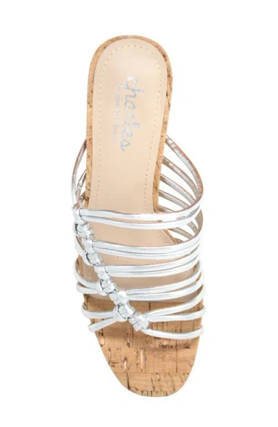 Charles David Meadow Platform Sandal In Multi