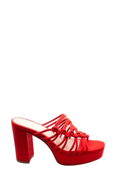 Charles David Meadow Platform Sandal In Multi