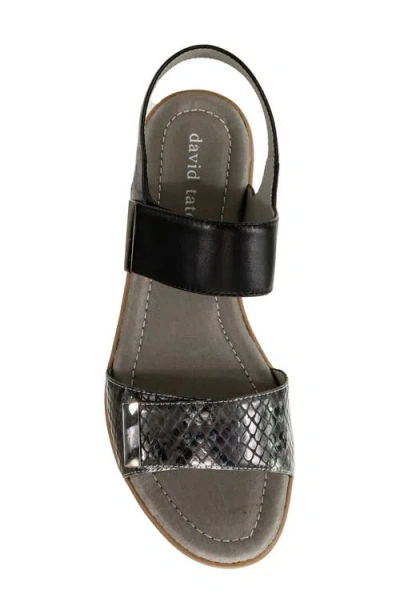 David Tate Civic Slingback Sandal In Multi