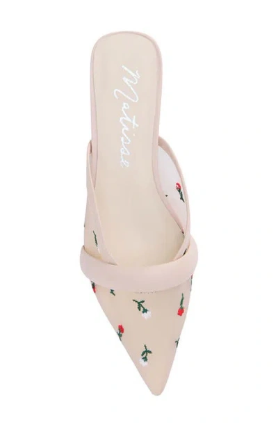 Matisse Kellan Pointed Toe Mule In Multi