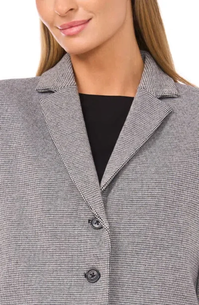 Halogen ® Houndstooth Crop Blazer In Gray