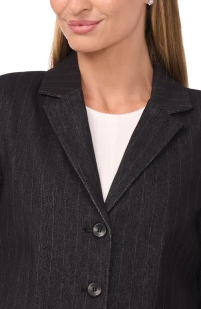 Halogen ® Pinstripe Blazer In Black