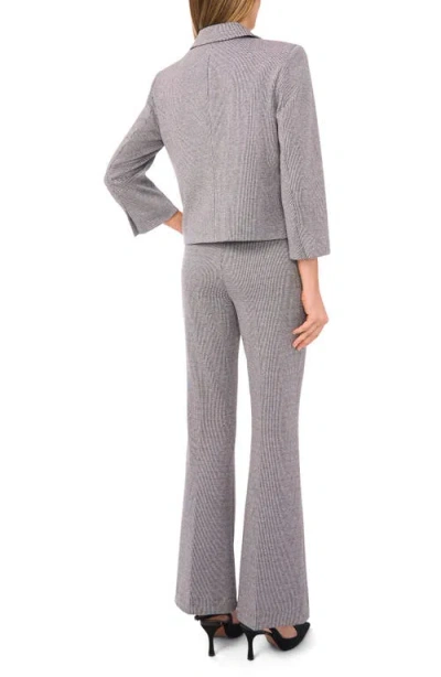 Halogen ® Houndstooth Crop Blazer In Gray