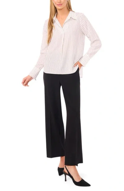 Halogen ® Stripe Woven Shirt In Black