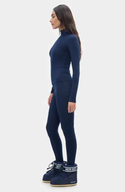 Halfdays Ruth Base Layer Leggings In Blue