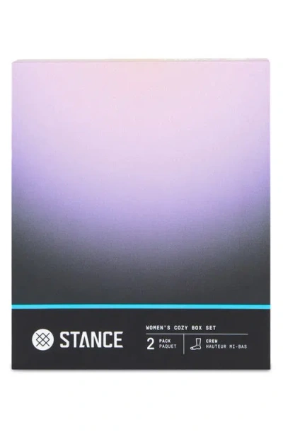 Stance Patchwork Assorted 2-pack Crew Socks Gift Box Set In Multi