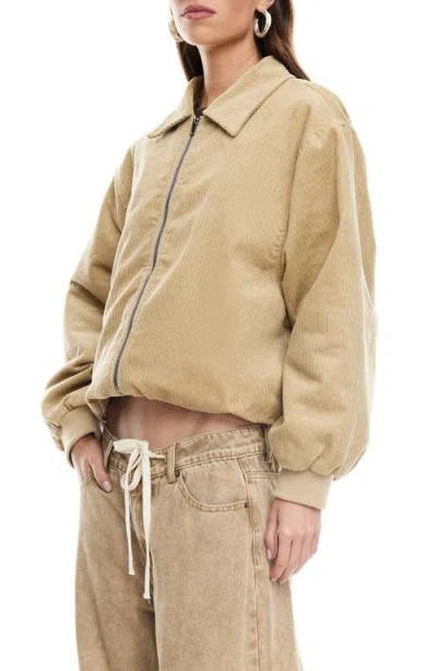 Lioness Cou Cou Bomber Jacket In Brown
