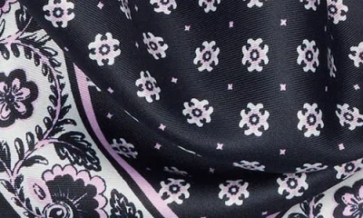 Bcbgeneration Block Print Triangular Scarf In Black