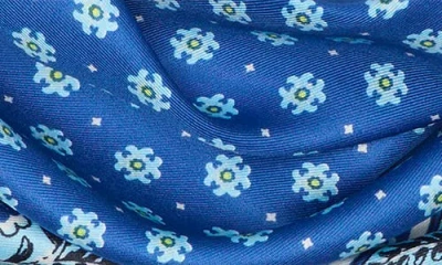 Bcbgeneration Block Print Triangular Scarf In Blue