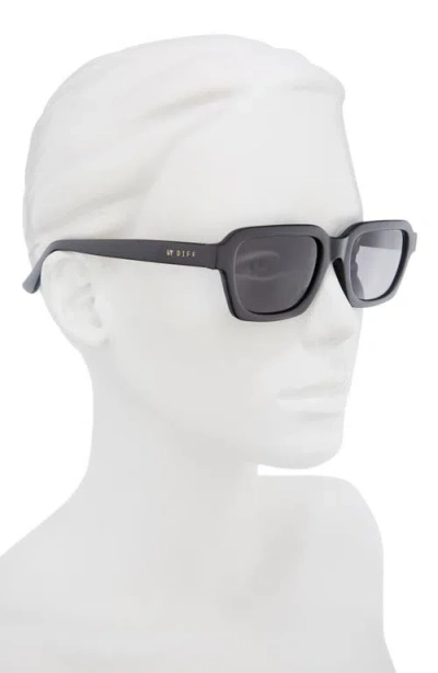 Diff 53mm Chloe Square Sunglasses In Black