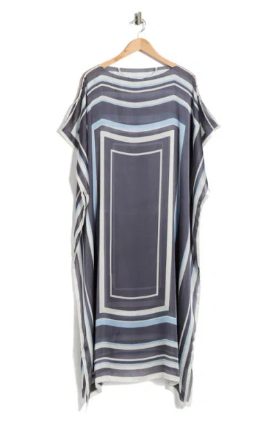 Bcbgeneration Square Striped Duster In Blue
