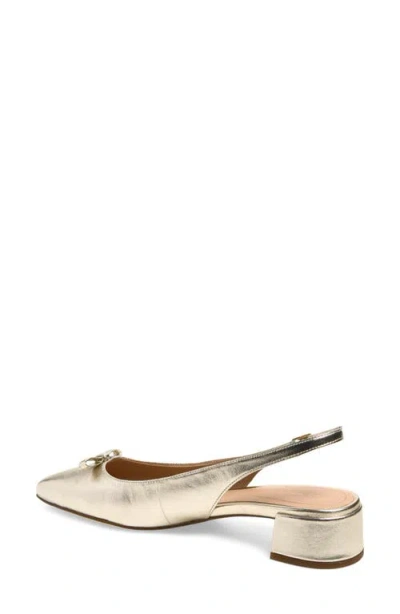 Cole Haan Patsy Bow Slingback Pump In Black
