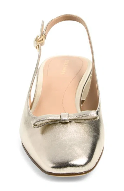 Cole Haan Patsy Bow Slingback Pump In Black