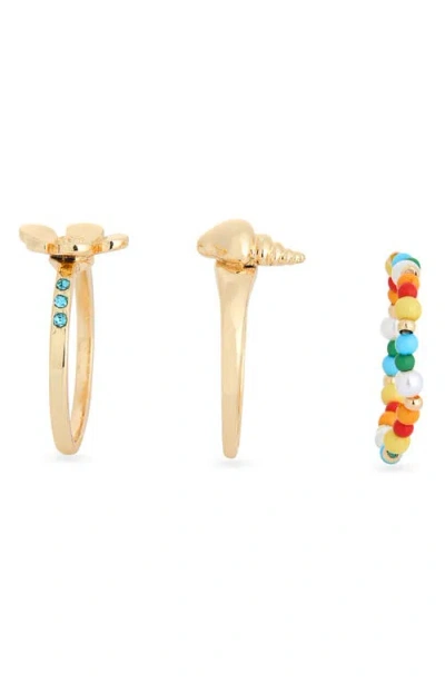 Leith 3-pack Assorted Rings In Neutral