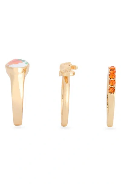 Leith 3-pack Assorted Rings In Gold