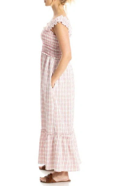 Max Studio Tiered Printed Sundress In Neutral