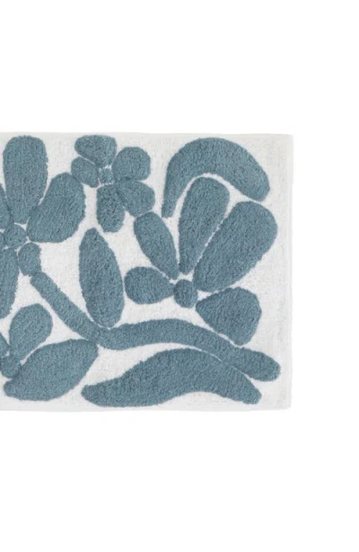 Homespun Arc Patterned Bath Mat