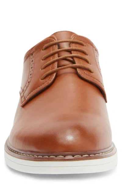 Rush By Gordon Rush Brogue Plain Toe Derby In Brown