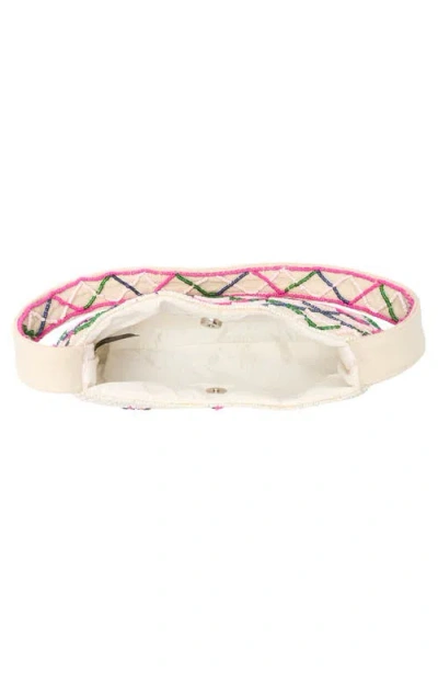 Jessica Mcclintock Juniper Beaded Shoulder Bag In Multi
