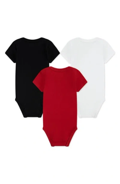 Jordan 3-pack Everyday Essential Bodysuits In Multi