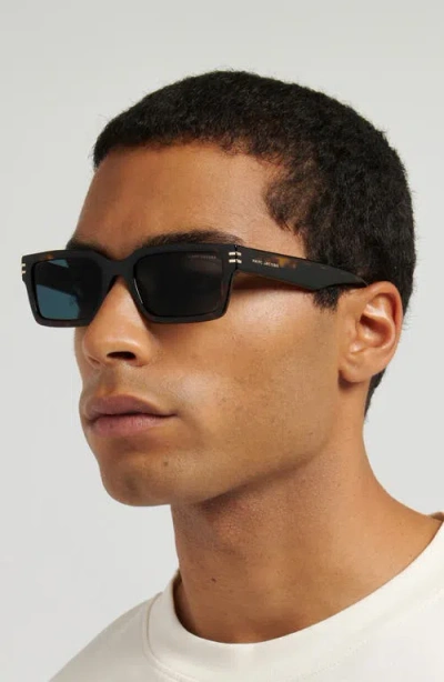 Marc Jacobs 54mm Rectangular Sunglasses In Brown