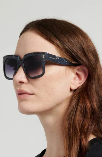 Marc Jacobs 53mm Square Sunglasses In Gray