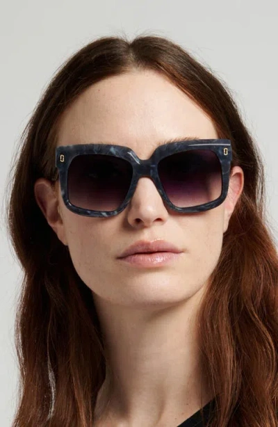 Marc Jacobs 53mm Square Sunglasses In Gray