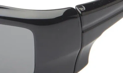 Rick Owens Rectangular Sunglasses In Black