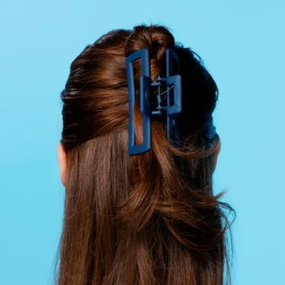 Gimme Beauty Thin Rectangle Claw Clip In Multi
