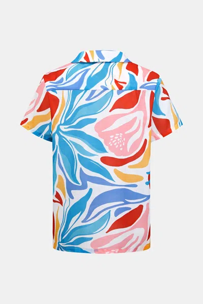 Cupshe Side Quest Abstract Shirt In Multi