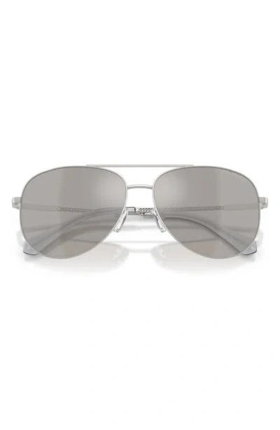 Michael Kors Perledo 58mm Pilot Sunglasses In Pattern