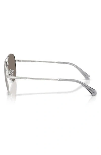 Michael Kors Perledo 58mm Pilot Sunglasses In Pattern