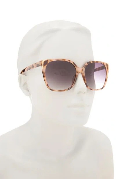 Bp. Oversize Gradient Cat Eye Sunglasses In Multi