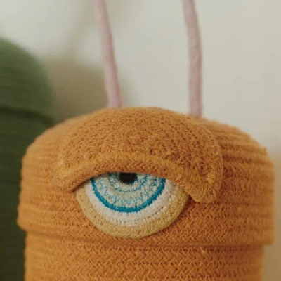 Lorena Canals Alien Ploot Basket In Brown